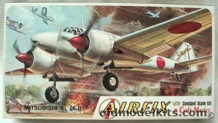 Airfix 1/72 Mitsubishi Ki-46-II Dinah - Craftmaster Issue, 1226-50 plastic model kit